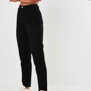 Black Mom Jeans